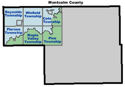 Montcalm County map
